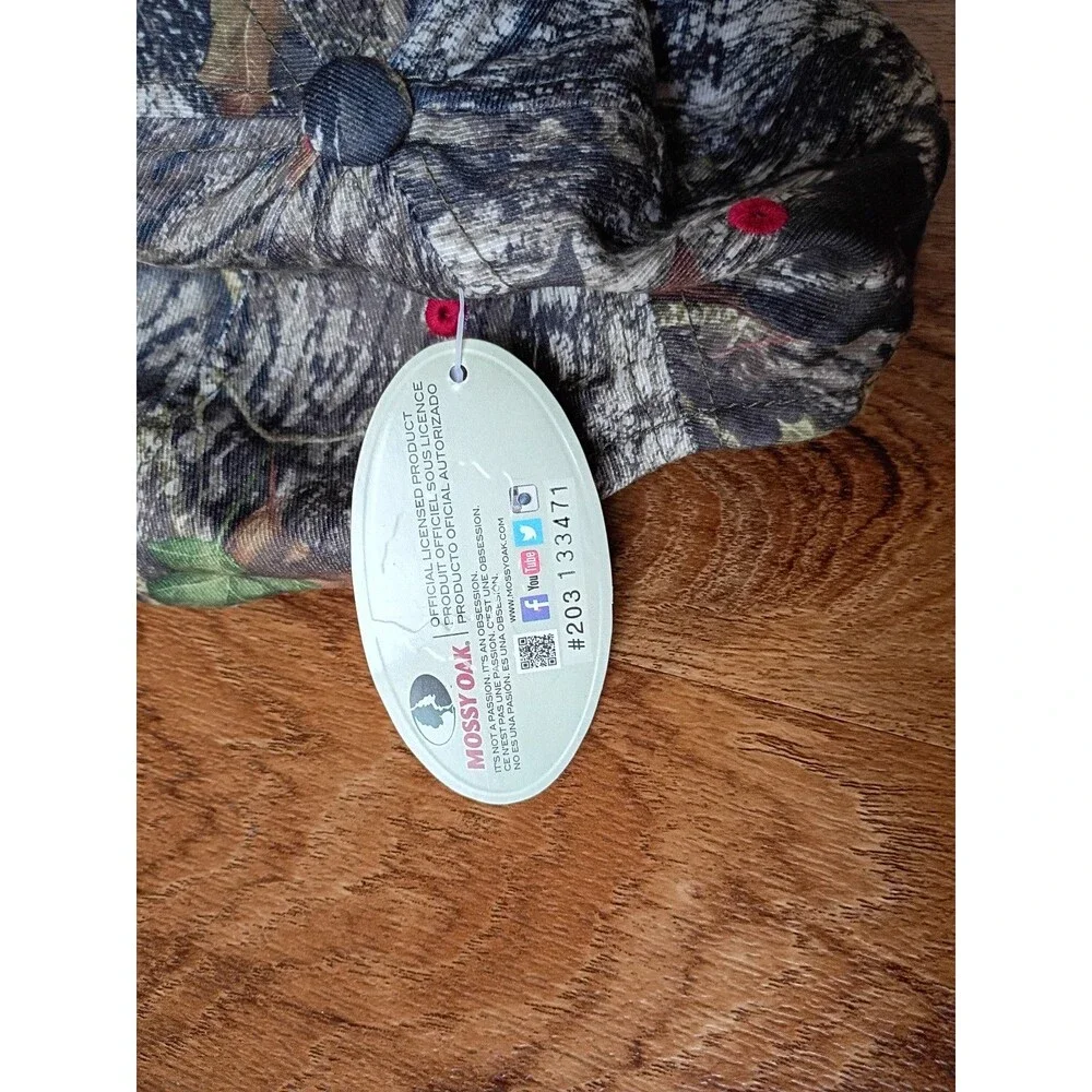 Mossy Oak Indiana Hoosiers Camo Snapback Hat New